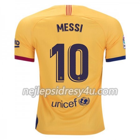 Fotbalové dres FC Barcelona Lionel Messi 10 Venkovní 2019/20